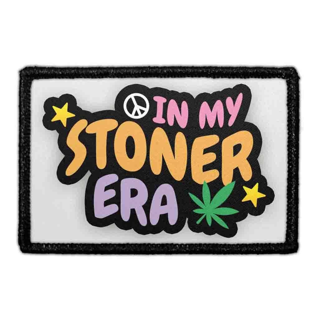 In My Stoner Era Patch | Hook & Loop Funny Weed Design — Pull Patch ...