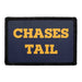 CHASES TAIL Meta Data - Crop Image Text - - Removable Patch - Pull Patch - Removable Patches For Authentic Flexfit and Snapback Hats