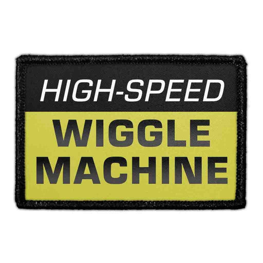 HIGH SPEED WIGGLE MACHINE Meta Data - Crop Image Text - - Removable Patch - Pull Patch - Removable Patches For Authentic Flexfit and Snapback Hats