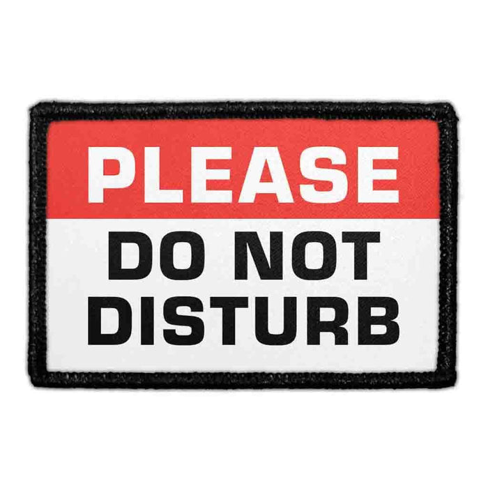 Please Do Not Disturb Meta Data - Crop Image Text - - Removable Patch - Pull Patch - Removable Patches For Authentic Flexfit and Snapback Hats
