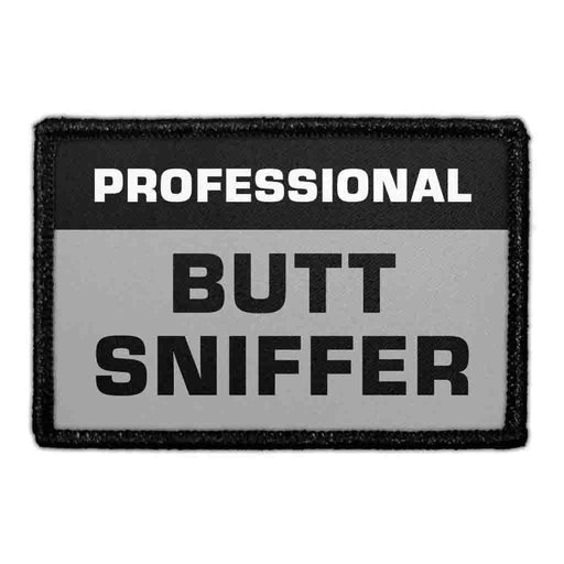 Professional Butt Sniffer Meta Data - Crop Image Text - - Removable Patch - Pull Patch - Removable Patches For Authentic Flexfit and Snapback Hats