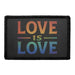 Love Is Love Meta Data - Crop Image Text - - Removable Patch - Pull Patch - Removable Patches For Authentic Flexfit and Snapback Hats