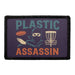 PLASTIC ASSASSIN Meta Data - Crop Image Text - - Removable Patch - Pull Patch - Removable Patches For Authentic Flexfit and Snapback Hats