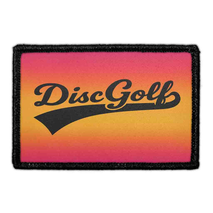 Disc Golf Meta Data - Crop Image Text - - Removable Patch - Pull Patch - Removable Patches For Authentic Flexfit and Snapback Hats