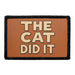 THE CAT DID IT Meta Data - Crop Image Text - - Removable Patch - Pull Patch - Removable Patches For Authentic Flexfit and Snapback Hats