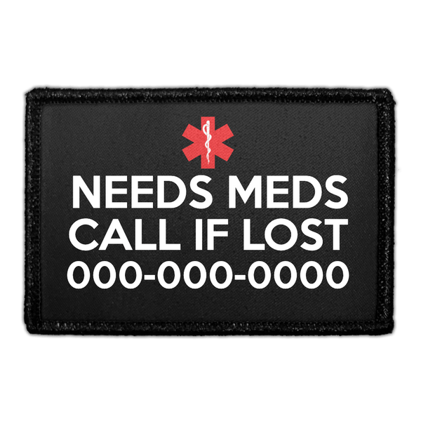 CUSTOM MEDICAL ALERT - Meta Data - Crop Image Text - - Removable Patch - Pull Patch - Removable Patches For Authentic Flexfit and Snapback Hats