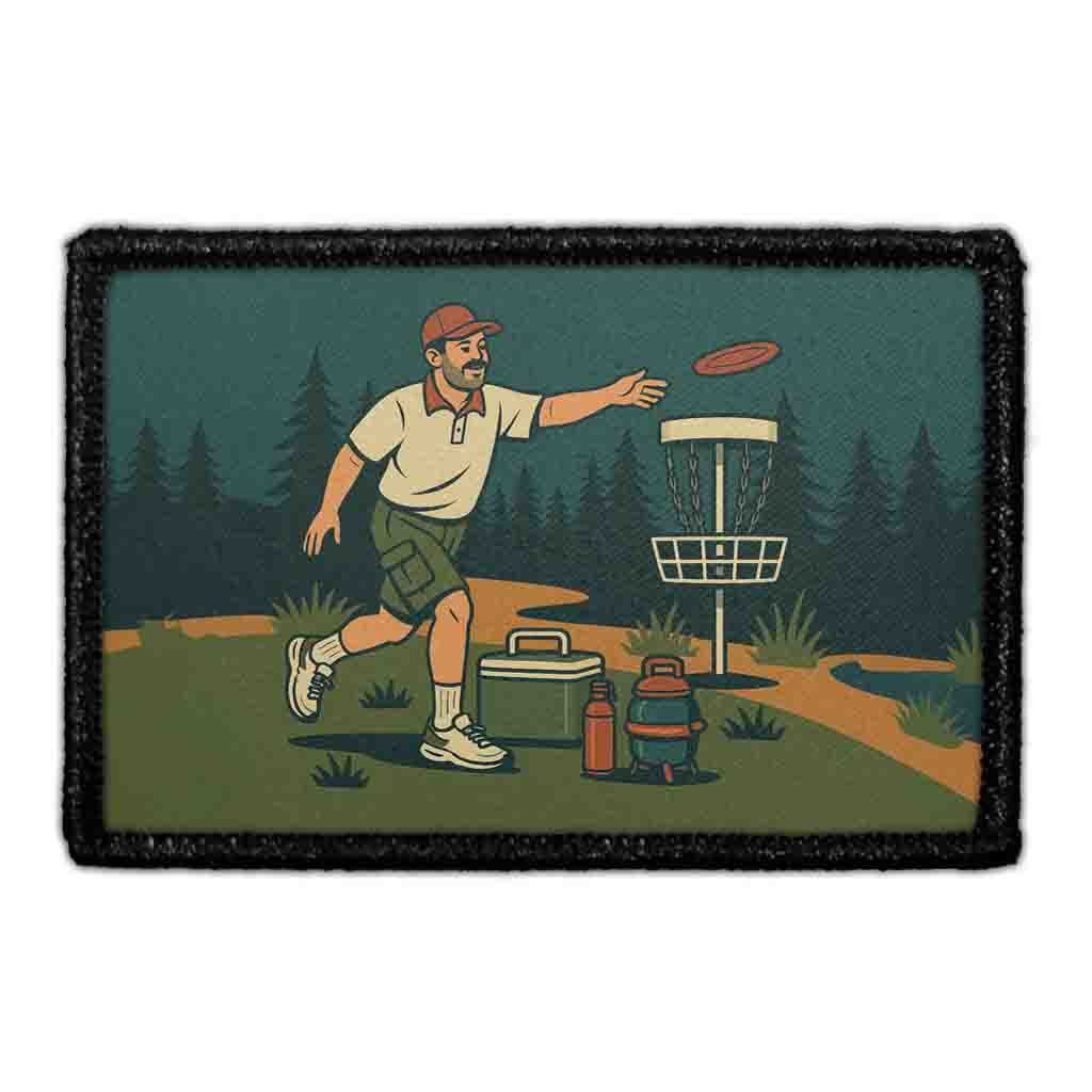 Outdoorsy Dad Disc Golf Patch – Velcro® Compatible | Pull Patch — Pull ...