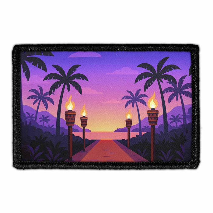 MOONSET MIRAGE - Removable Patch - Pull Patch - Removable Patches That Stick To Your Gear