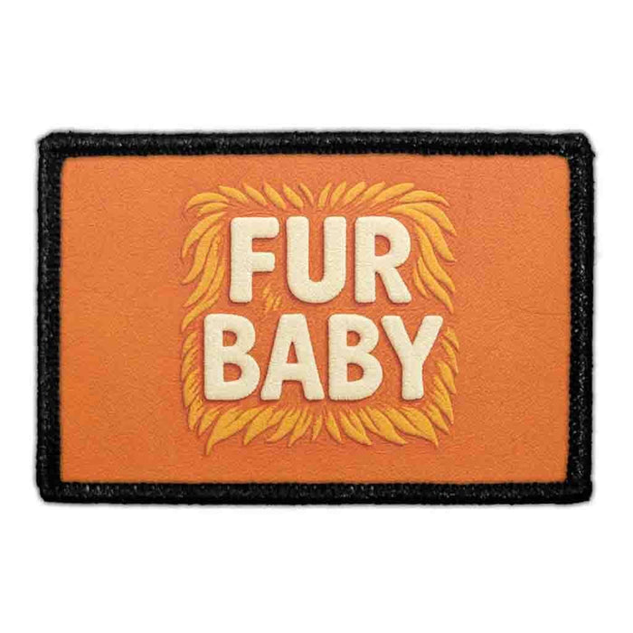 FUR BABY Meta Data - Crop Image Text - - Removable Patch - Pull Patch - Removable Patches For Authentic Flexfit and Snapback Hats