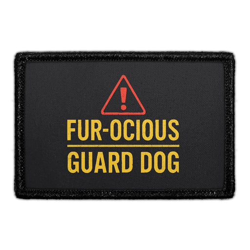 FUR-OCIOUS GUARD DOG Meta Data - Crop Image Text - - Removable Patch - Pull Patch - Removable Patches For Authentic Flexfit and Snapback Hats