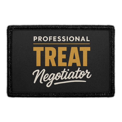 PROFESSIONAL TREAT NEGOTIATOR Meta Data - Crop Image Text - - Removable Patch - Pull Patch - Removable Patches For Authentic Flexfit and Snapback Hats