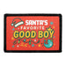 SANTA'S FAVORITE GOOD BOY Meta Data - Crop Image Text - - Removable Patch - Pull Patch - Removable Patches For Authentic Flexfit and Snapback Hats