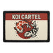 KOI CARTEL Meta Data - Crop Image Text - - Removable Patch - Pull Patch - Removable Patches For Authentic Flexfit and Snapback Hats