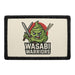 WASABI  WARRIORS Meta Data - Crop Image Text - - Removable Patch - Pull Patch - Removable Patches For Authentic Flexfit and Snapback Hats