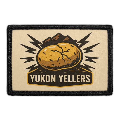 YUKON YELLERS - Removable Patch - Pull Patch - Removable Patches For Authentic Flexfit and Snapback Hats