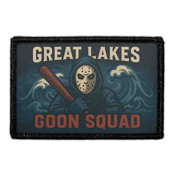 GREAT LAKES GOON SQUAD  - Removable Patch - Pull Patch - Removable Patches For Authentic Flexfit and Snapback Hats