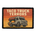 Taco Truck Terrors Patch - Removable Patch - Pull Patch - Removable Patches For Authentic Flexfit and Snapback Hats