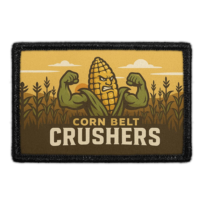 Corn Belt Crushers  - Removable Patch - Pull Patch - Removable Patches For Authentic Flexfit and Snapback Hats