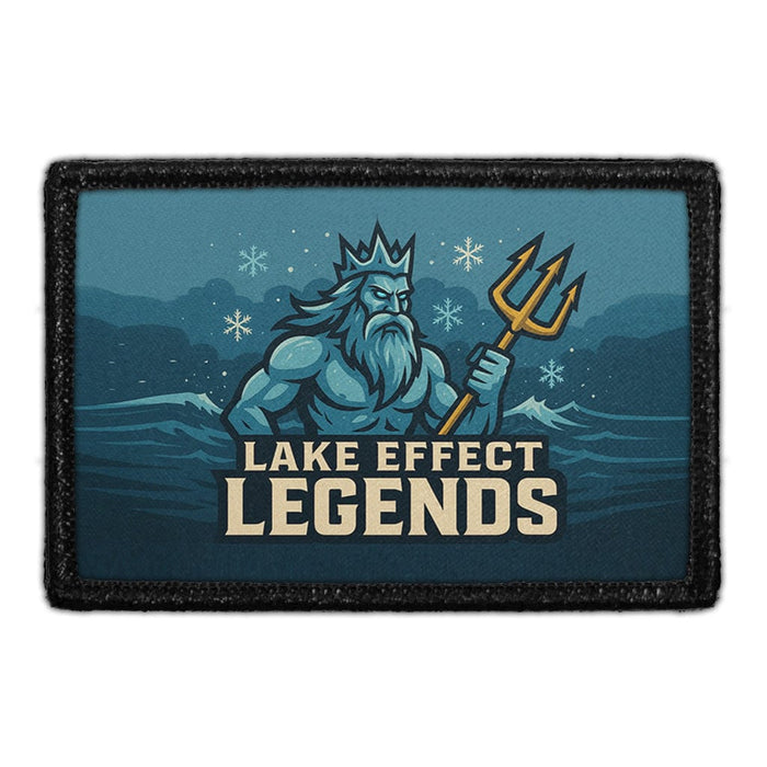 Lake Effect Legends  - Removable Patch - Pull Patch - Removable Patches For Authentic Flexfit and Snapback Hats