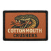 PP-P-32-5605 - COTTONMOUTH CRUSHERS Removable Patch - - Meta Data - Crop Image Text - - Removable Patch - Pull Patch - Removable Patches For Authentic Flexfit and Snapback Hats