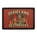 PP-P-32-5606 - Dixieland Destroyers Removable Patch - Meta Data - Crop Image Text - - Removable Patch - Pull Patch - Removable Patches For Authentic Flexfit and Snapback Hats