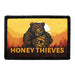 PP-P-32-5611 - HONEY THIEVES Removable Patch - Meta Data - Crop Image Text - - Removable Patch - Pull Patch - Removable Patches For Authentic Flexfit and Snapback Hats