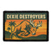  DIXIE_DESTROYERS - Meta Data - Crop Image Text - - Removable Patch - Pull Patch - Removable Patches For Authentic Flexfit and Snapback Hats