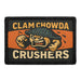 CLAM_CHOWDA_CRUSHERS  Pull Patch - Meta Data - Crop Image Text - - Removable Patch - Pull Patch - Removable Patches For Authentic Flexfit and Snapback Hats