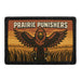 PRAIRIE PUNISHERS Meta Data - Crop Image Text - - Removable Patch - Pull Patch - Removable Patches For Authentic Flexfit and Snapback Hats