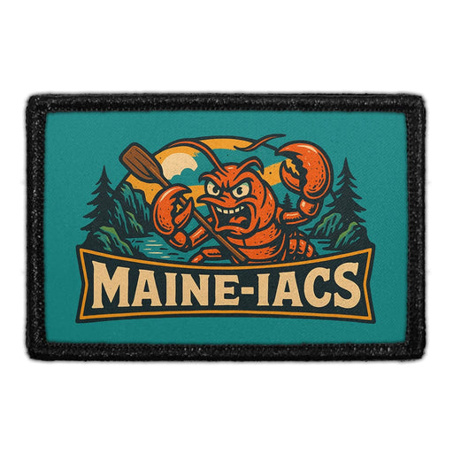 MAINE-IACS Meta Data - Crop Image Text - - Removable Patch - Pull Patch - Removable Patches For Authentic Flexfit and Snapback Hats