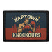 NAPTOWN_KNOCKOUTS Meta Data - Crop Image Text - - Removable Patch - Pull Patch - Removable Patches For Authentic Flexfit and Snapback Hats