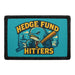 HEDGE FUND HITTERS Meta Data - Crop Image Text - - Removable Patch - Pull Patch - Removable Patches For Authentic Flexfit and Snapback Hats
