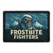 FROSTBITE FIGHTERS Meta Data - Crop Image Text - - Removable Patch - Pull Patch - Removable Patches For Authentic Flexfit and Snapback Hats