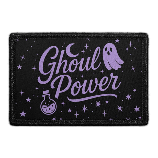 GHOUL POWER  Meta Data - Crop Image Text - - Removable Patch - Pull Patch - Removable Patches For Authentic Flexfit and Snapback Hats