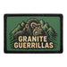 GRANITE GUERRILLAS Meta Data - Crop Image Text - - Removable Patch - Pull Patch - Removable Patches For Authentic Flexfit and Snapback Hats