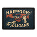 HARPOON HOOLIGANS Meta Data - Crop Image Text - - Removable Patch - Pull Patch - Removable Patches For Authentic Flexfit and Snapback Hats