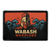 WABASH WARRIORS  Meta Data - Crop Image Text - - Removable Patch - Pull Patch - Removable Patches For Authentic Flexfit and Snapback Hats