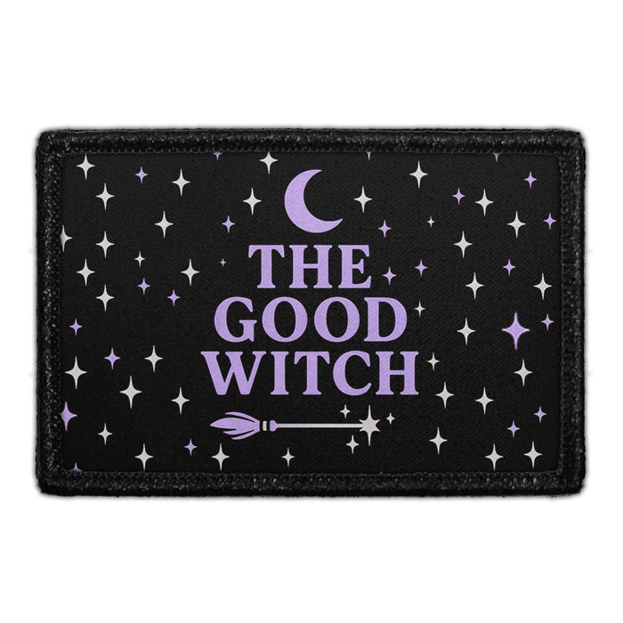 THE GOOD WITCH Meta Data - Crop Image Text - - Removable Patch - Pull Patch - Removable Patches For Authentic Flexfit and Snapback Hats