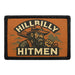 HILLBILLY HITMEN  Meta Data - Crop Image Text - - Removable Patch - Pull Patch - Removable Patches For Authentic Flexfit and Snapback Hats
