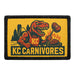 KC CARNIVORES  Meta Data - Crop Image Text - - Removable Patch - Pull Patch - Removable Patches For Authentic Flexfit and Snapback Hats
