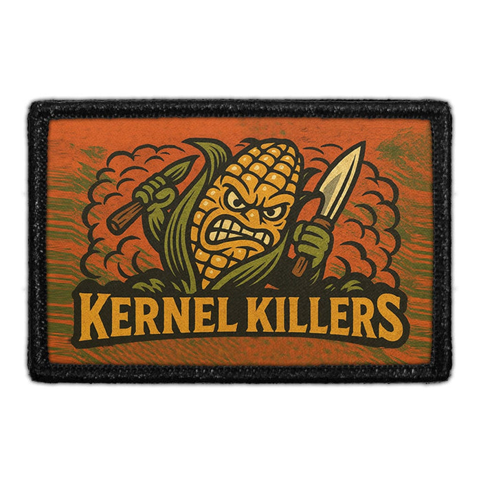 KERNEL KILLERS Meta Data - Crop Image Text - - Removable Patch - Pull Patch - Removable Patches For Authentic Flexfit and Snapback Hats