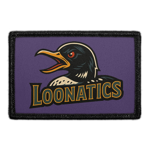 LOONATICS Meta Data - Crop Image Text - - Removable Patch - Pull Patch - Removable Patches For Authentic Flexfit and Snapback Hats