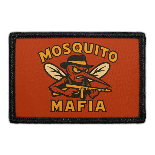 MOSQUITO MAFIA Meta Data - Crop Image Text - - Removable Patch - Pull Patch - Removable Patches For Authentic Flexfit and Snapback Hats