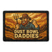 DUST BOWL DADDIES Meta Data - Crop Image Text - - Removable Patch - Pull Patch - Removable Patches For Authentic Flexfit and Snapback Hats