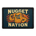 NUGGET NATION Meta Data - Crop Image Text - - Removable Patch - Pull Patch - Removable Patches For Authentic Flexfit and Snapback Hats