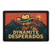 DYNAMITE DESPERADOS Meta Data - Crop Image Text - - Removable Patch - Pull Patch - Removable Patches For Authentic Flexfit and Snapback Hats