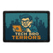 TECH BRO TERRORS Meta Data - Crop Image Text - - Removable Patch - Pull Patch - Removable Patches For Authentic Flexfit and Snapback Hats