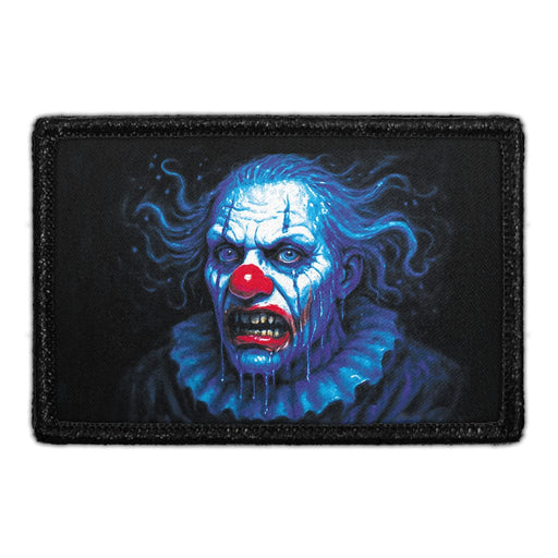 THE DROWNED JESTER - SCARY CLOWN Meta Data - Crop Image Text - - Removable Patch - Pull Patch - Removable Patches For Authentic Flexfit and Snapback Hats