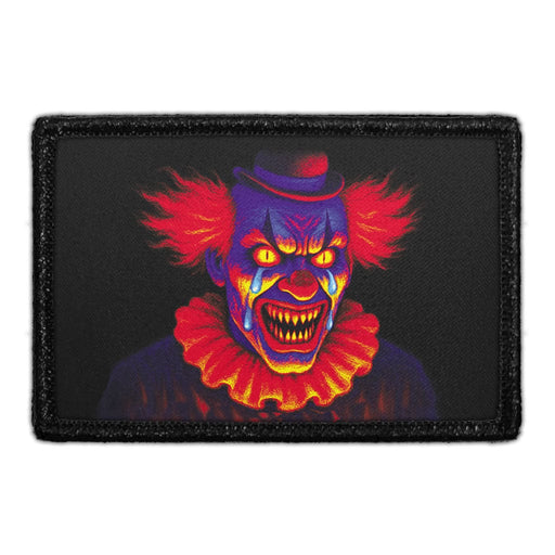 PAINTED TEARS - SCARY CLOWN Meta Data - Crop Image Text - - Removable Patch - Pull Patch - Removable Patches For Authentic Flexfit and Snapback Hats