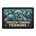 FROZEN TUNDRA TERRORS Meta Data - Crop Image Text - - Removable Patch - Pull Patch - Removable Patches For Authentic Flexfit and Snapback Hats